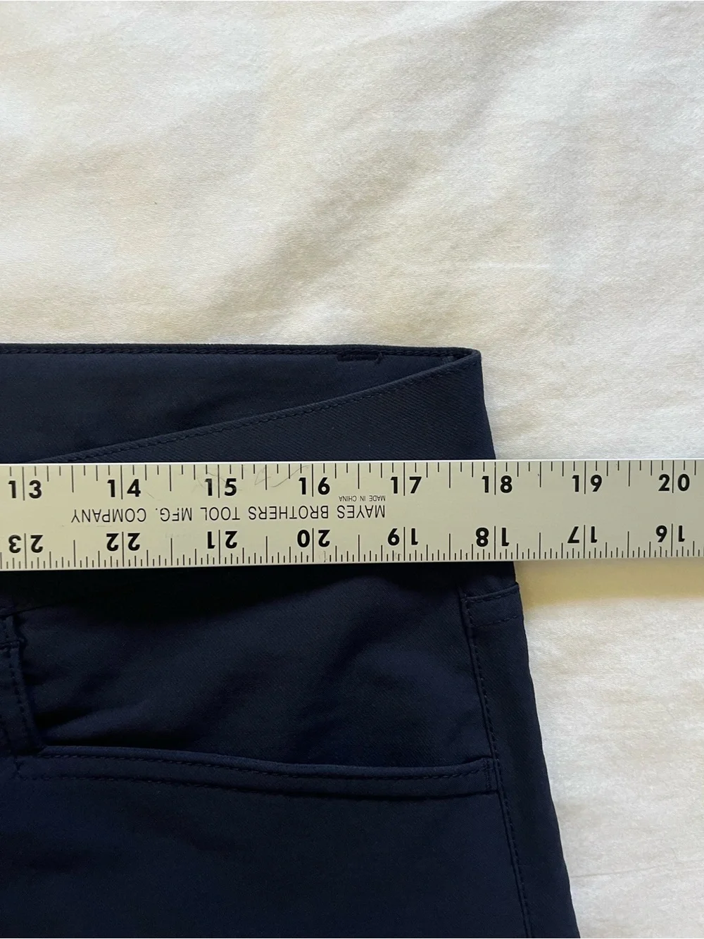 Western Rise Evolution Pants Mens 35x32 Blue Performance Hiking Stretch Tech